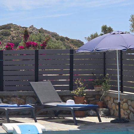 Villa Mavri Ruhige Private Pool Villa, Meerblick Agia Paraskevi  المظهر الخارجي الصورة