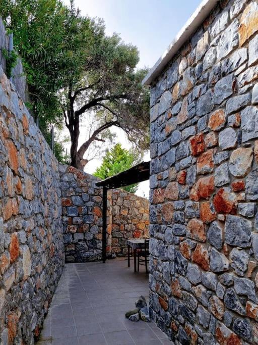 Villa Mavri Ruhige Private Pool Villa, Meerblick Agia Paraskevi  المظهر الخارجي الصورة