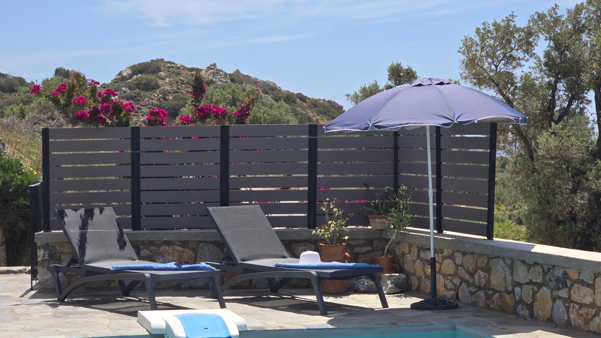 Villa Mavri Ruhige Private Pool Villa, Meerblick Agia Paraskevi  المظهر الخارجي الصورة
