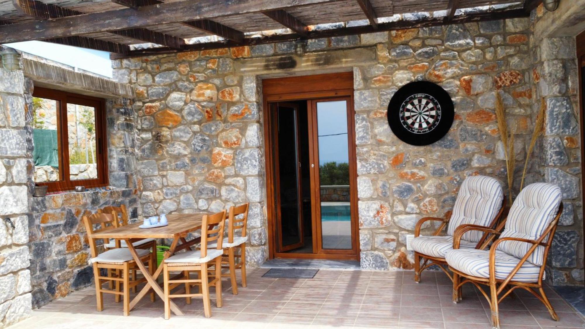 Villa Mavri Ruhige Private Pool Villa, Meerblick Agia Paraskevi  الغرفة الصورة